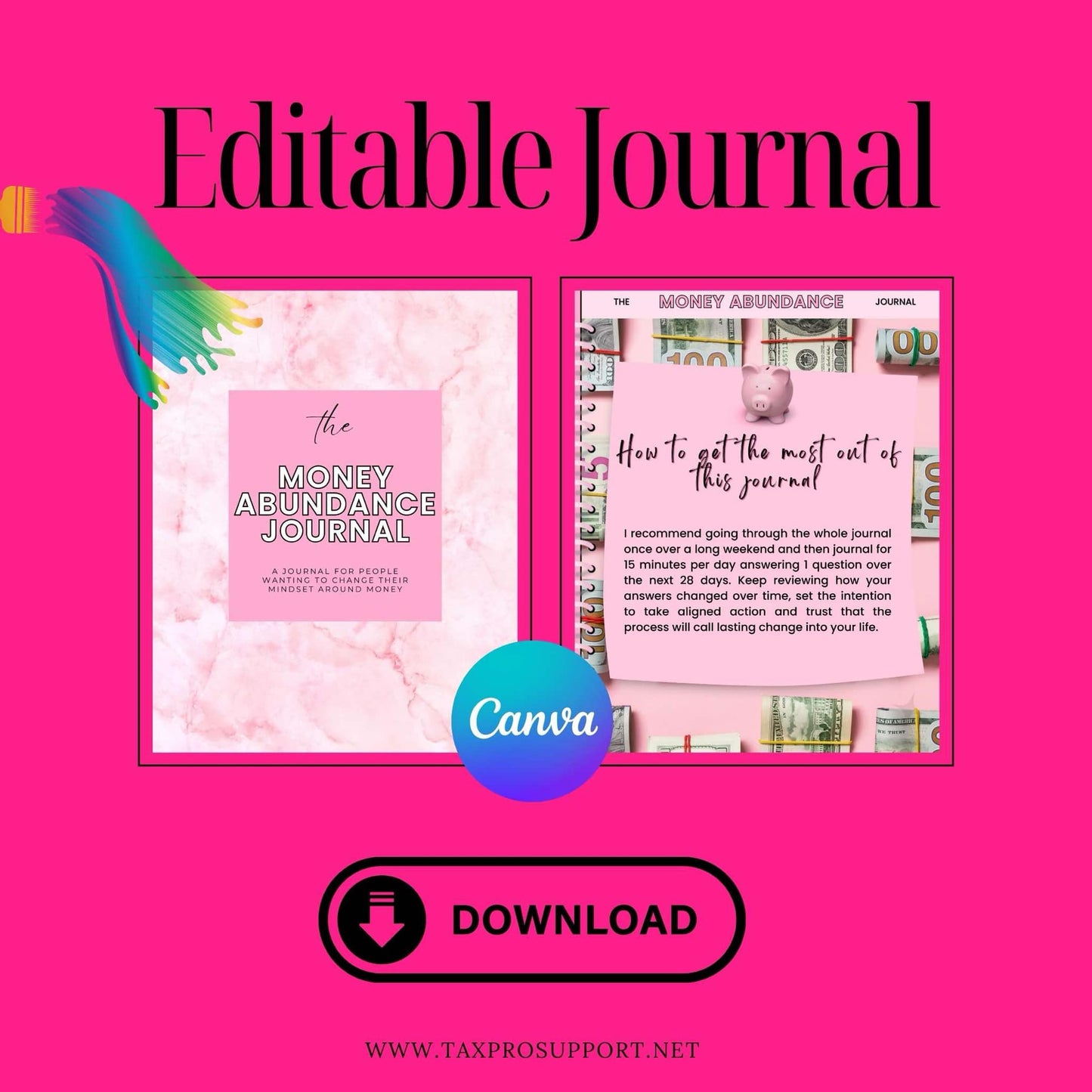 MONEY ABUNDANCE JOURNAL Template