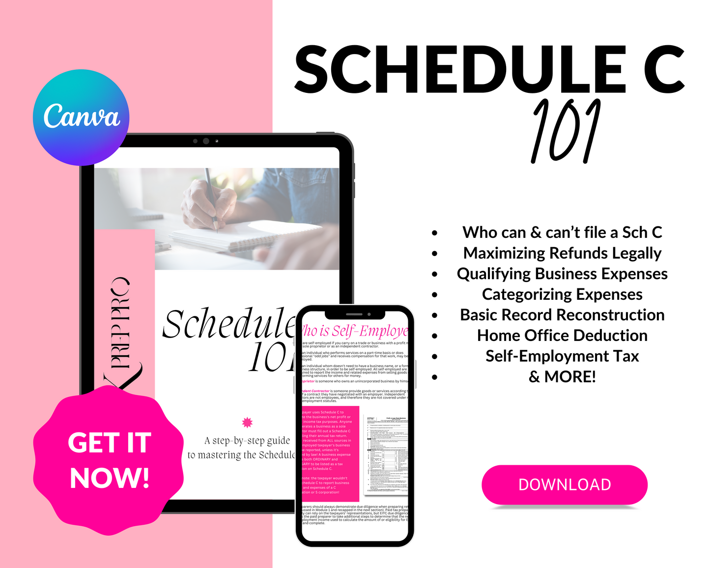 Schedule C 101 Textbook - With MRR!