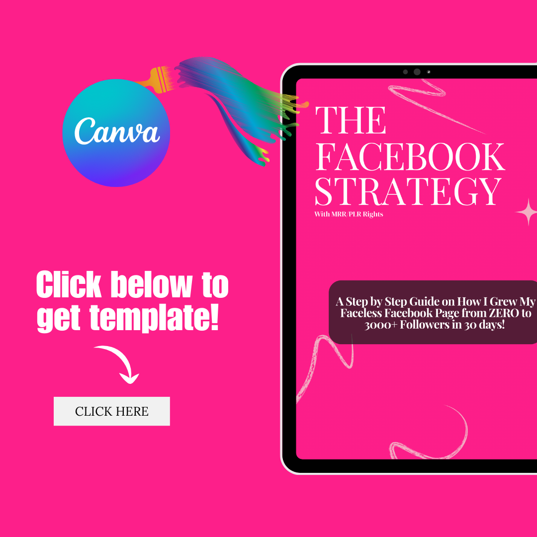 The Facebook Growth Guide - Fully Editable in Canva with MRR!