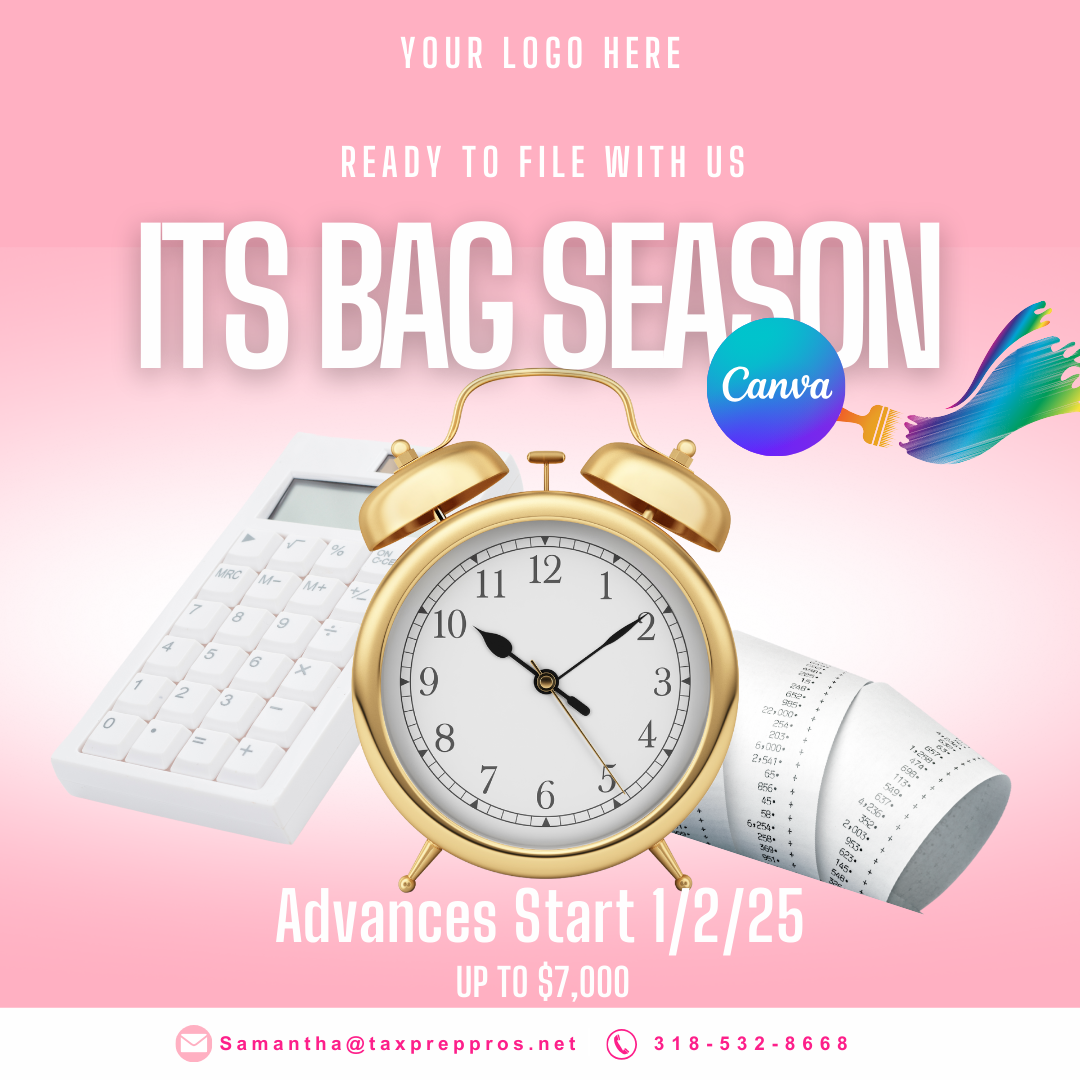 It's Bag Season Flyer Template
