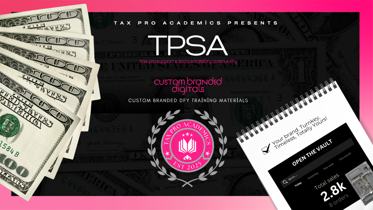 Tax Pro Digital Resources